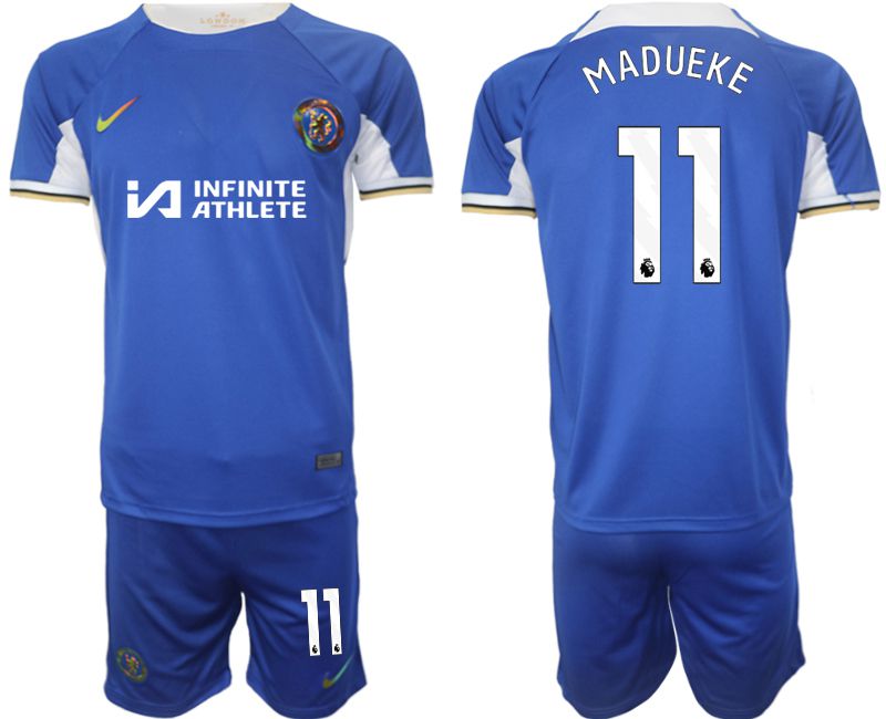 Men 2023-2024 Club Chelsea FC home blue #11 Soccer Jersey->->Soccer Club Jersey